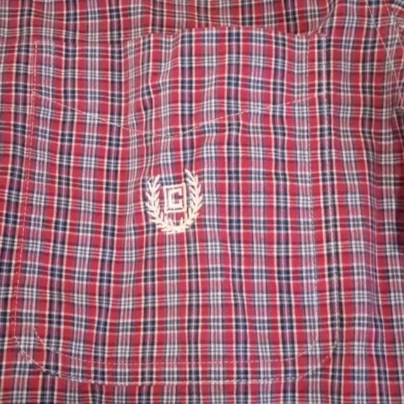 CHAPS MEN'S STRIPED BUTTONED DOWN SHIRT - Picture 4 of 7